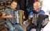 Avec l'accordéon de Emile PRUD'HOMME chez le collectionneur Claude DONTENWILL